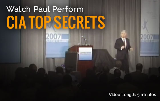 Paul Gertner CIA Top Secrets demo video